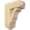 Ekena Millwork Balboa Arts and Crafts Rough Sawn Bracket w/ Offset Brace, Douglas Fir, 8"W x 20"D x 24"H BKT0806X20X24BOA03RDF - alternate 1